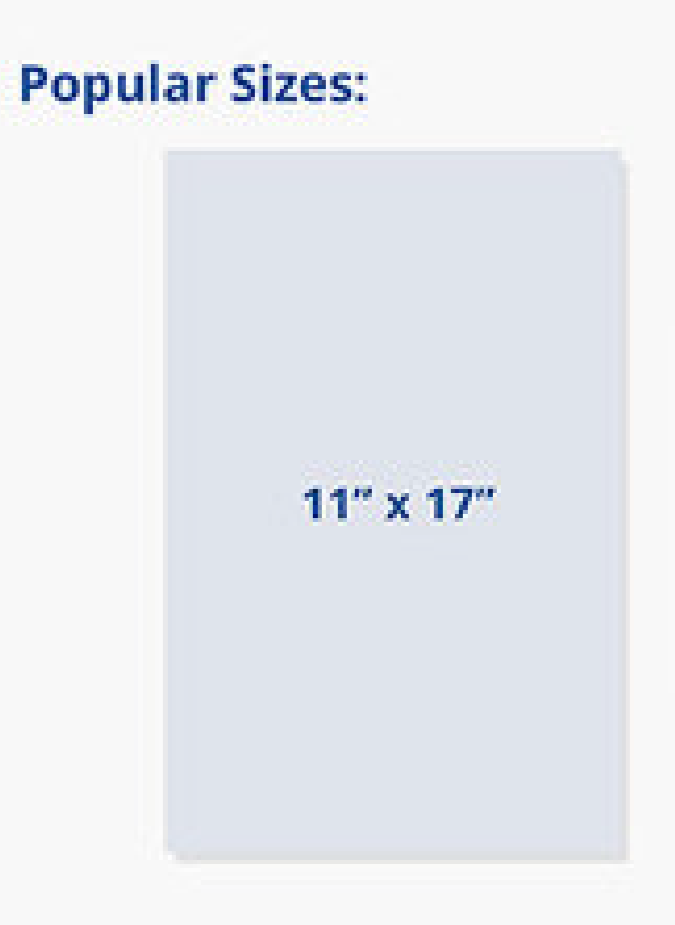 8.5" x 11" Paper Copies