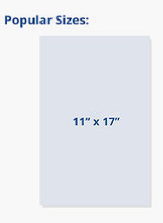 8.5" x 11" Paper Copies