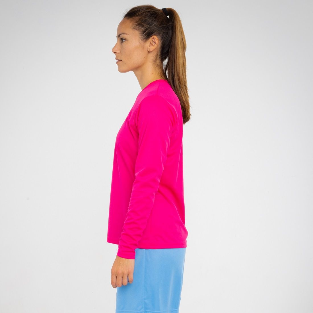 A4 NW3255 Ladies' Birds-Eye Mesh V-Neck T-Shirt