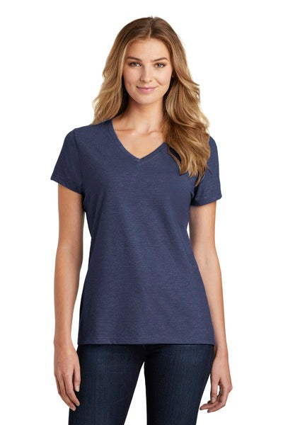 Port & Company LPC455V Ladies Fan Favorite ™ Blend V-Neck Tee