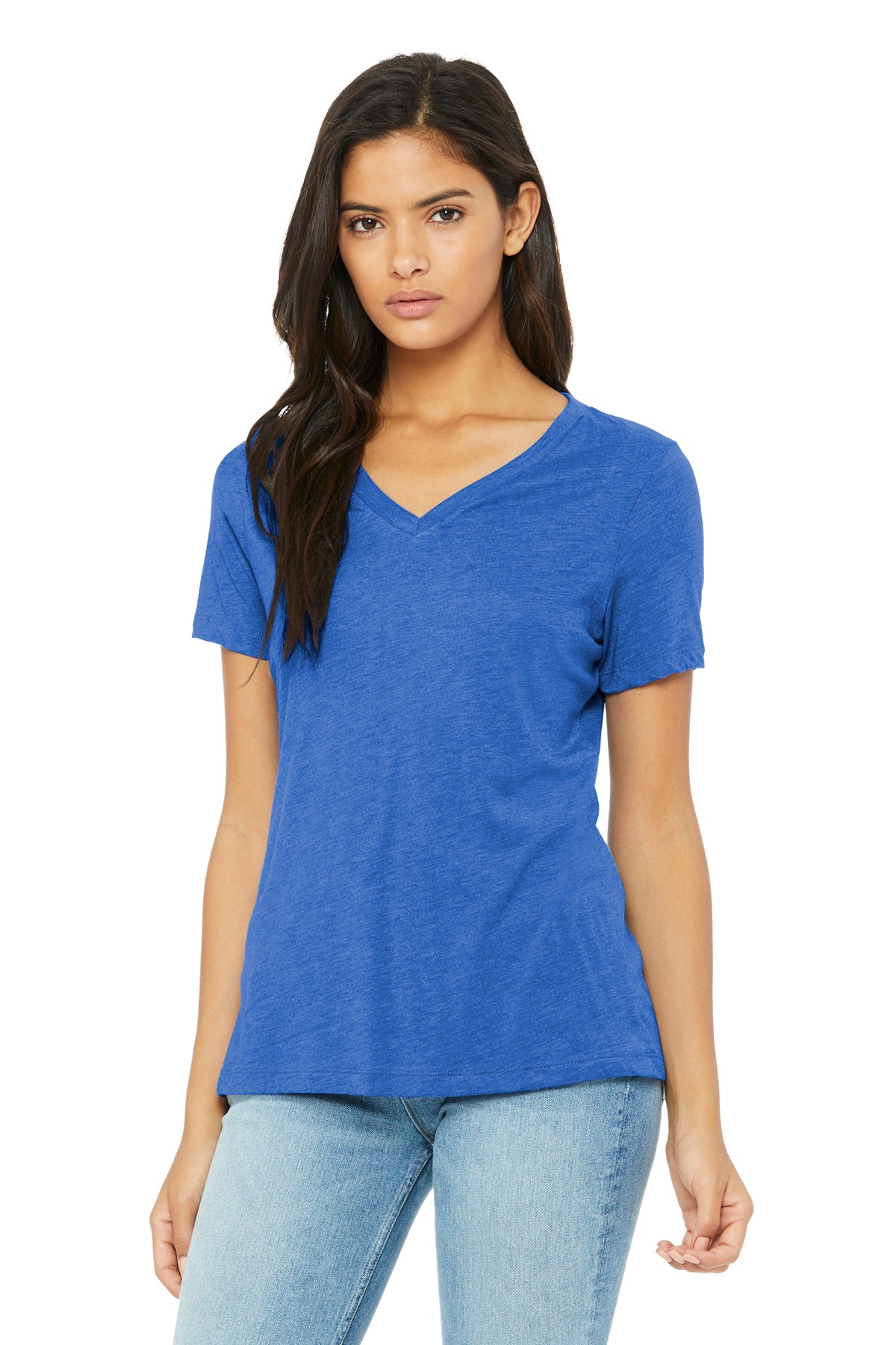 BC6415 BELLA+CANVAS® Women’s Relaxed Triblend V-Neck Tee