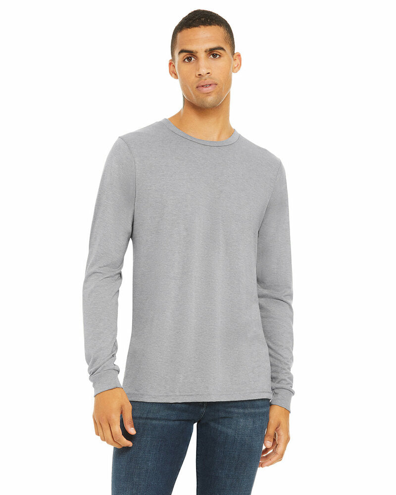 Bella + Canvas 3513 Unisex Triblend Long-Sleeve T-Shirt