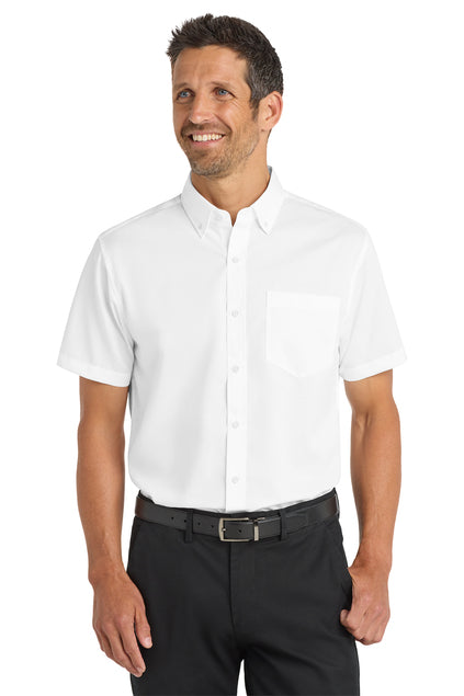 S664 Port Authority® Short Sleeve SuperPro™ Twill Shirt