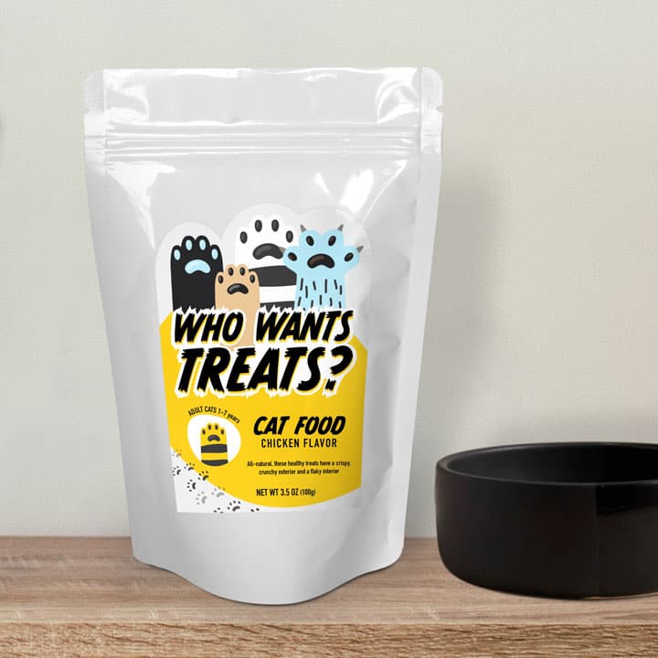 4" x 6" Stand Up Reasealable Food Pouch 1000pc Min
