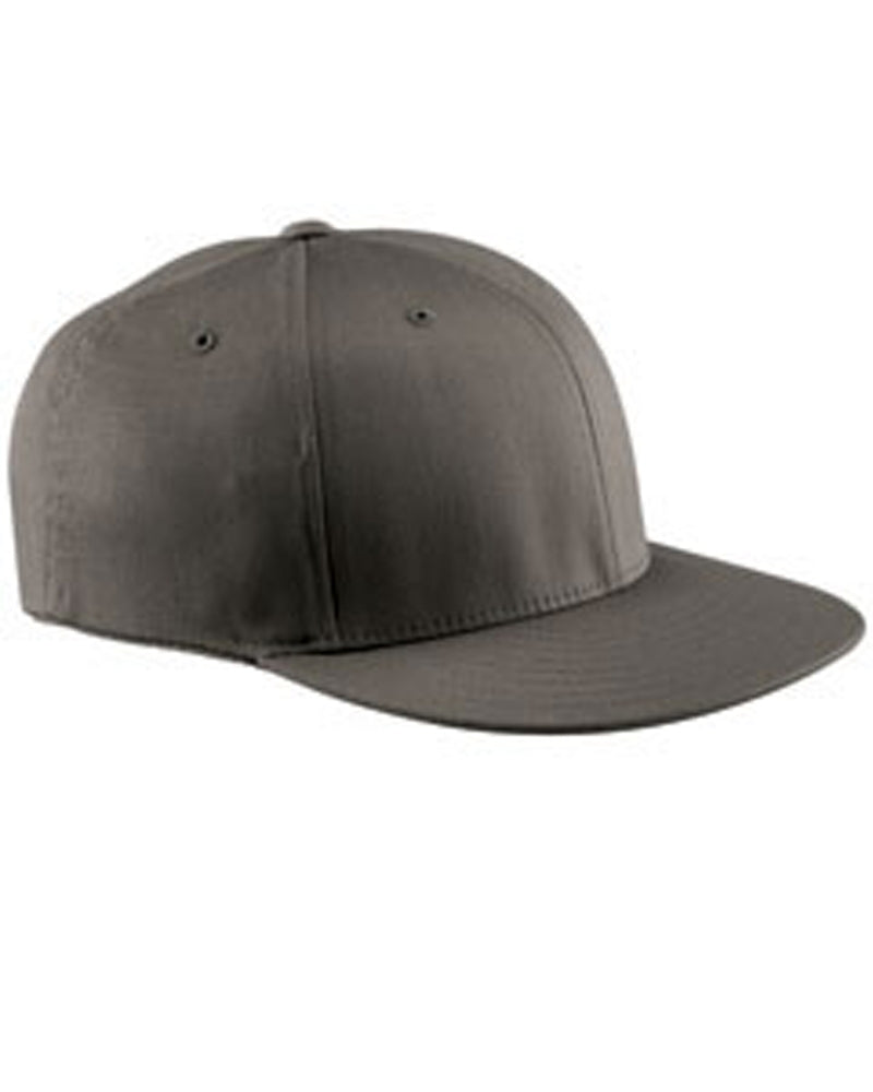 Flexfit 6297F Adult Wooly Twill Pro Baseball On-Field Shape Cap with Flat Bill