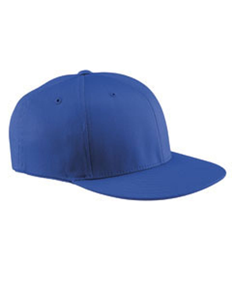Flexfit 6297F Adult Wooly Twill Pro Baseball On-Field Shape Cap with Flat Bill