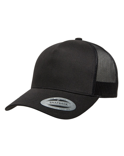 Yupoong 6506 Adult 5-Panel Retro Trucker Cap