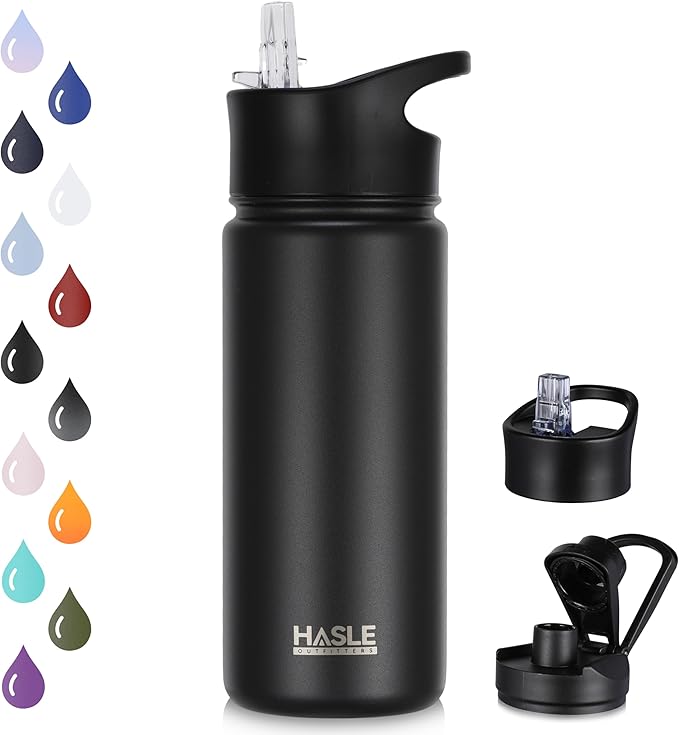 Insulated Water Bottle 16 oz Double Wall Vacuum Stainless Steel Water Bottle with UV Imprint