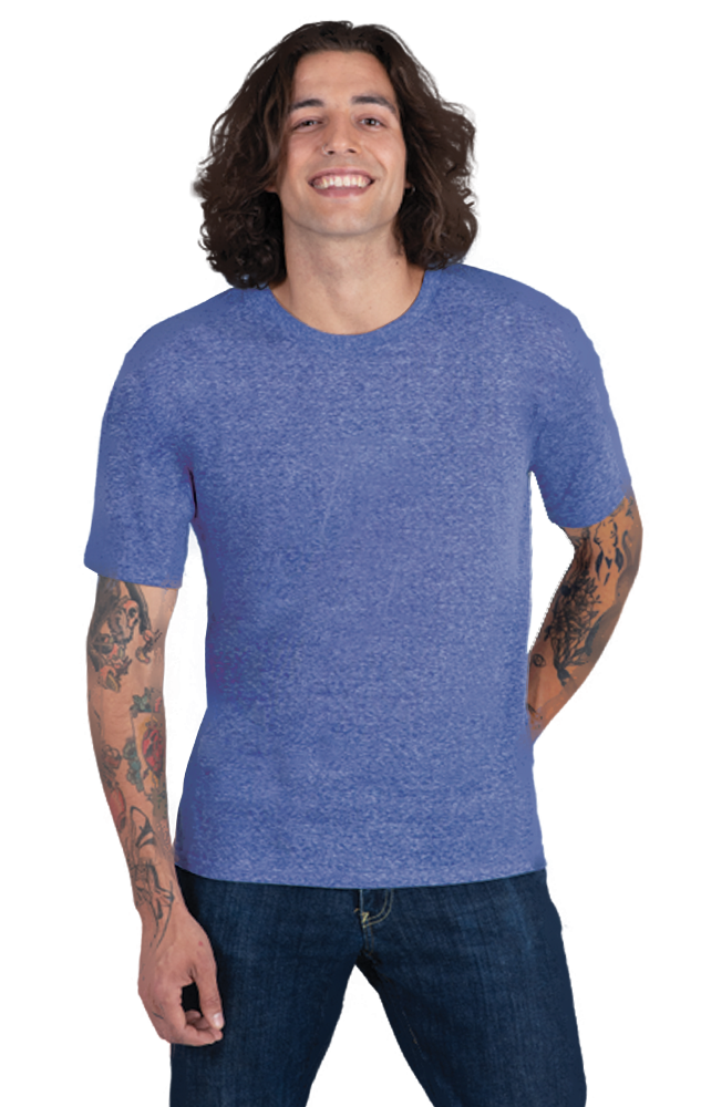 BG7306 Adult S/S Crew Neck Triblend T-Shirt