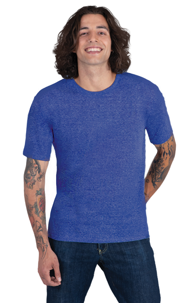 BG7306 Adult S/S Crew Neck Triblend T-Shirt