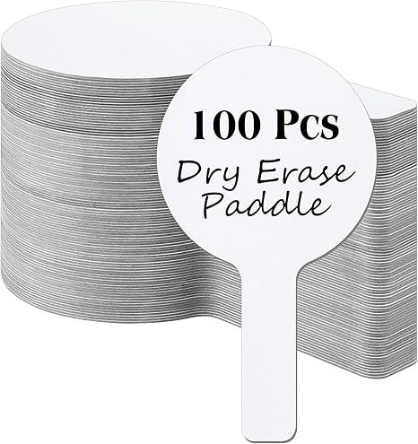Blank Bid Paddles (100/Pack)