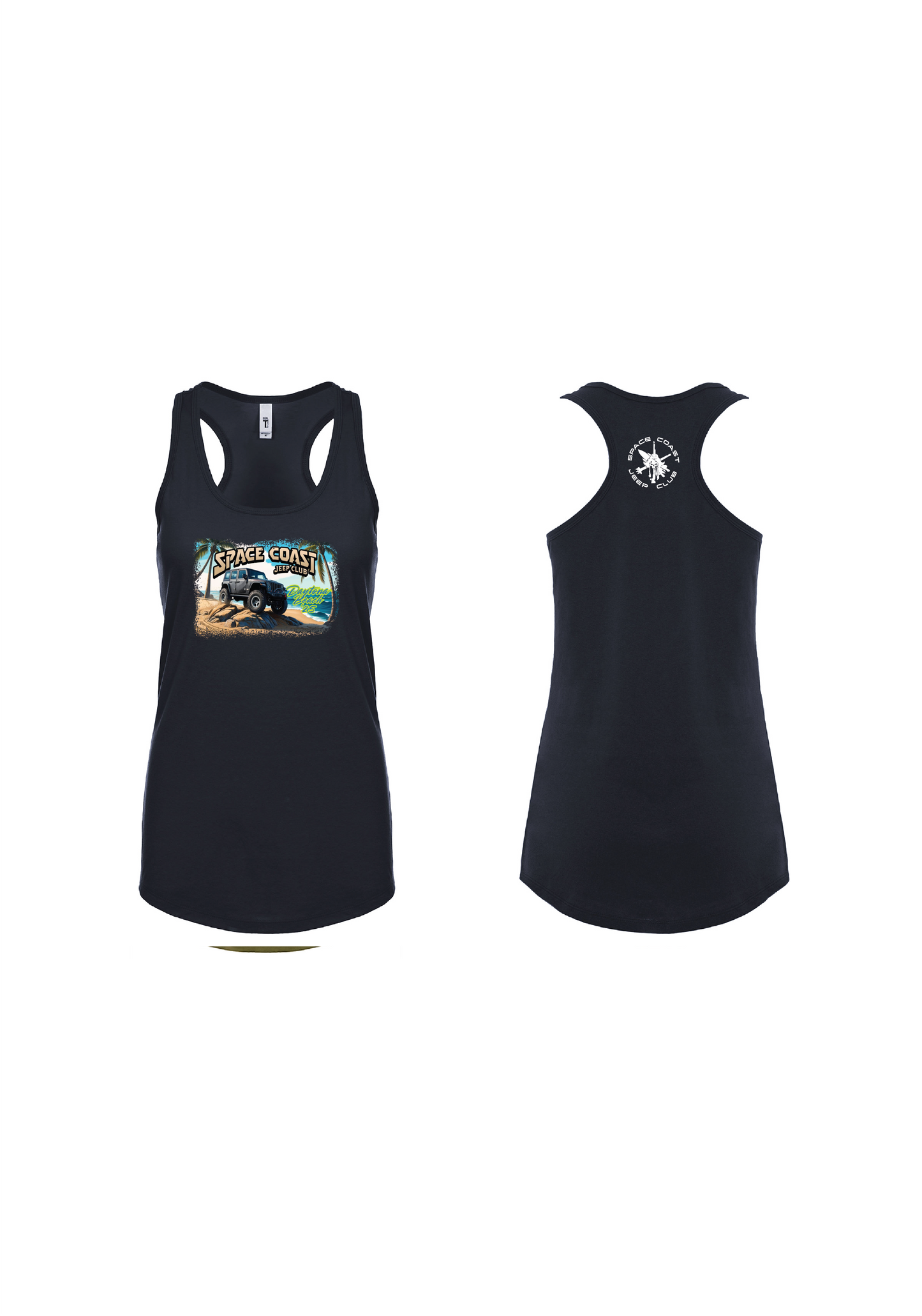 SCJC Green Font n1533 Next Level Apparel Ladies' Ideal Racerback Tank
