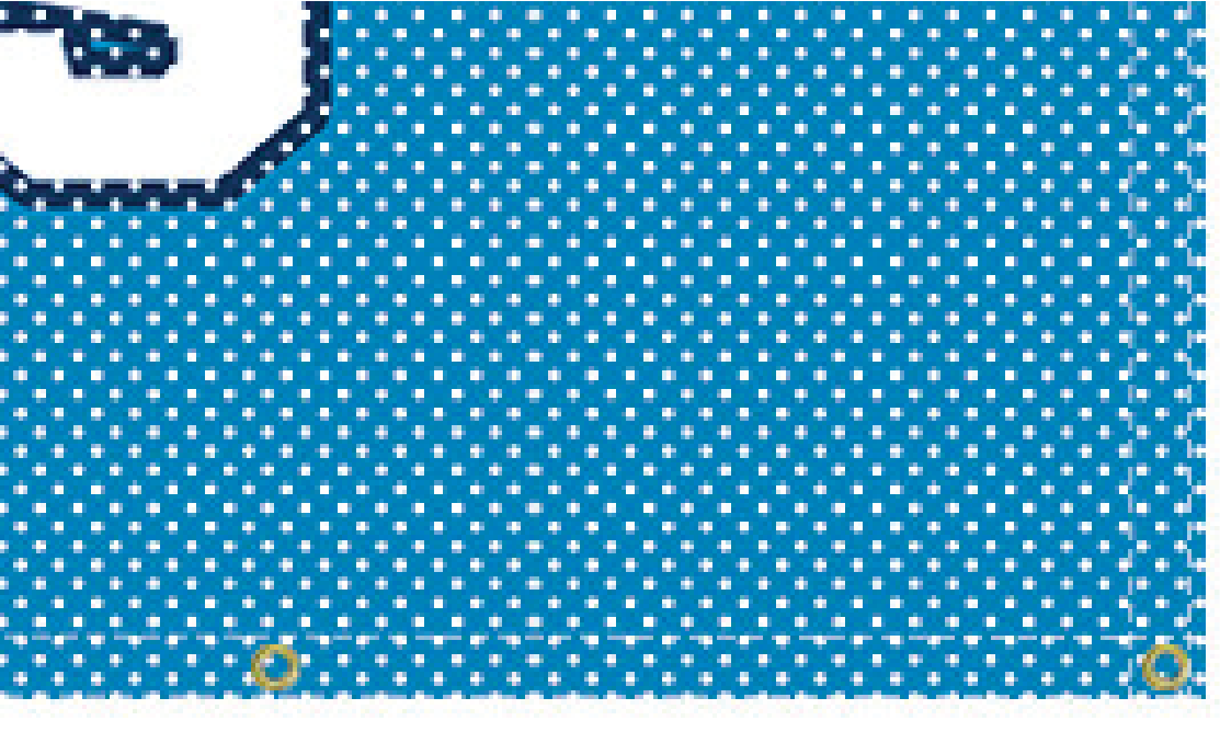 Oversized Perforated Mesh Banner 8 OZ