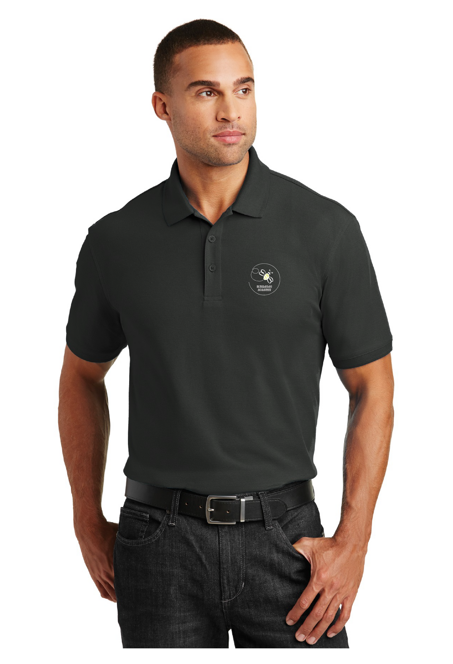 Bumblebee Academy (IQR) - Port Authority K100 Core Classic Pique Polo