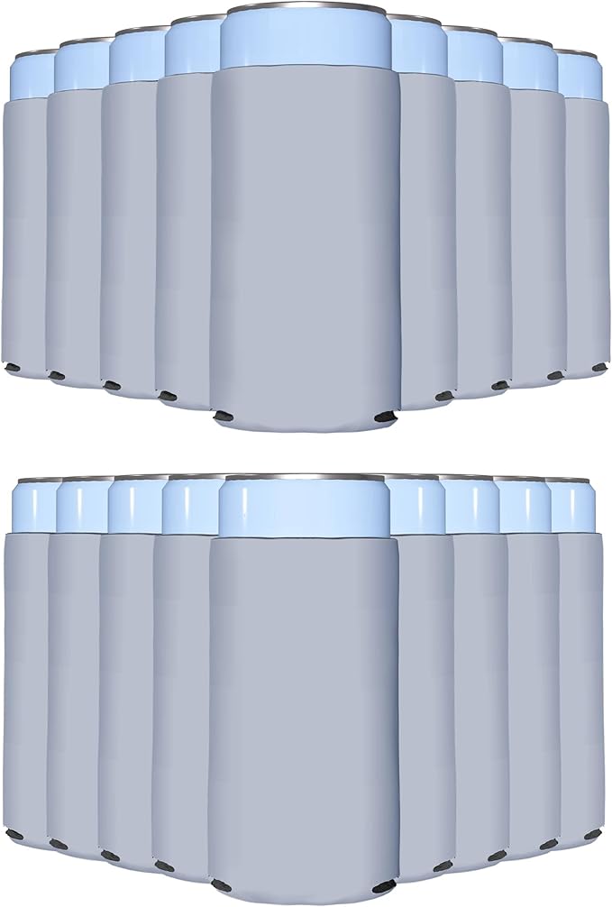 Koozies Decorated 12 Pack Can Cooler Slim/Tall Coolies AKA Koozies 12ct