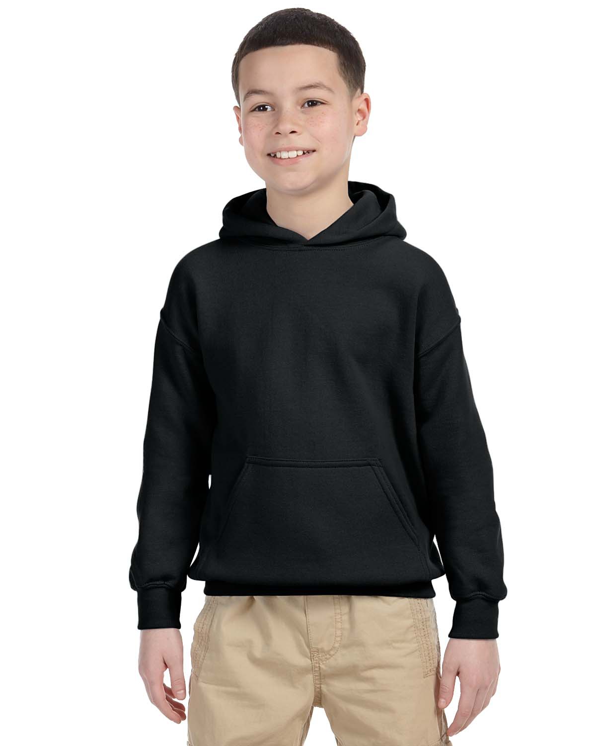 Gildan G185B Youth Heavy Blend™ 8 oz., 50/50 Hooded Sweatshirt (Courtland High School)