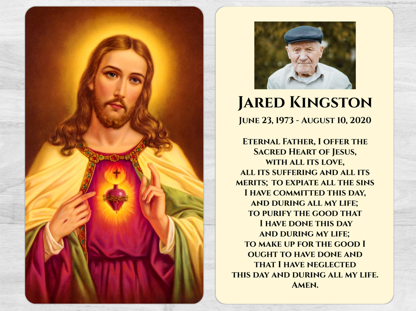 Holy Cards 2.5″x4.25"