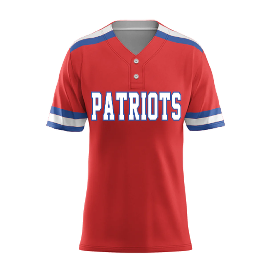 Short Sleeve 2 Button Jersey (Full Custom Design)