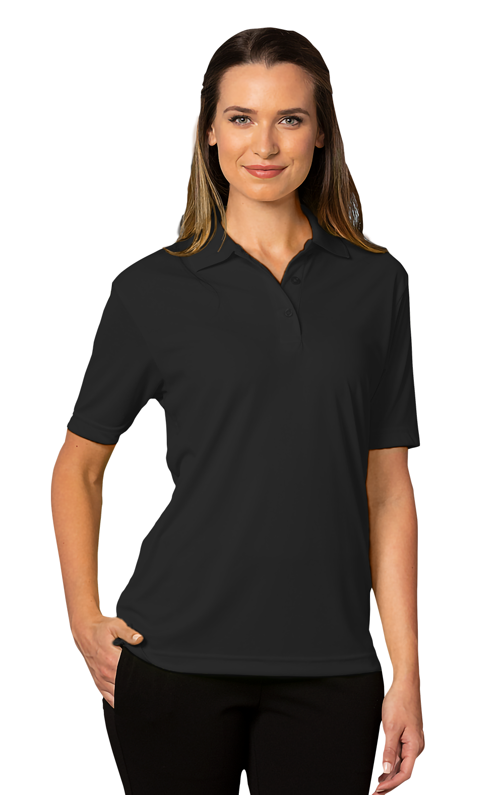 BG6300 Ladies' Titan Value Wicking S/S Polo