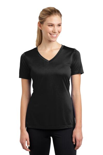 Sport-Tek LST353 Ladies PosiCharge ® Competitor™ V-Neck Tee