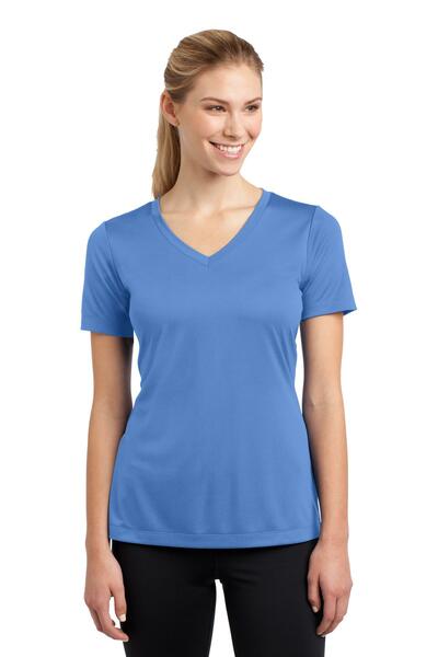 Sport-Tek LST353 Ladies PosiCharge ® Competitor™ V-Neck Tee