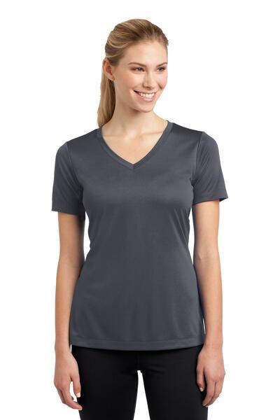 Sport-Tek LST353 Ladies PosiCharge ® Competitor™ V-Neck Tee