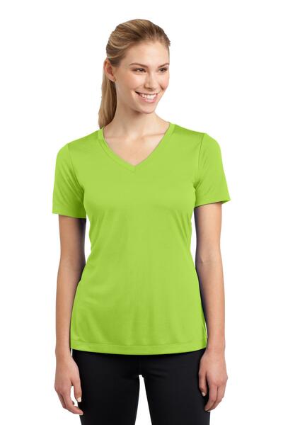 Sport-Tek LST353 Ladies PosiCharge ® Competitor™ V-Neck Tee