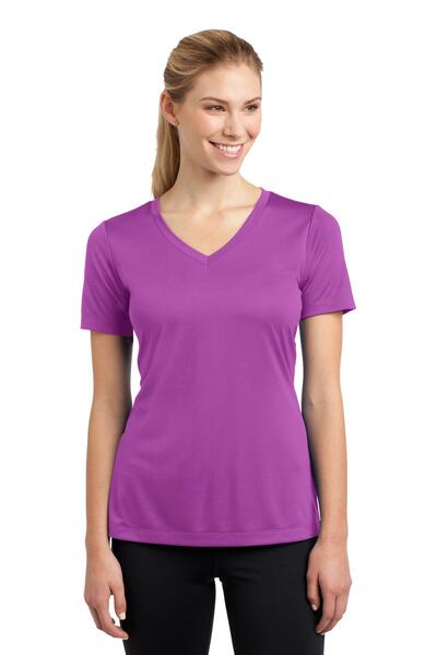 Sport-Tek LST353 Ladies PosiCharge ® Competitor™ V-Neck Tee