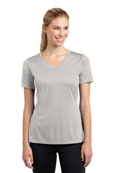 Sport-Tek LST353 Ladies PosiCharge ® Competitor™ V-Neck Tee