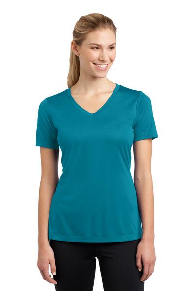Sport-Tek LST353 Ladies PosiCharge ® Competitor™ V-Neck Tee