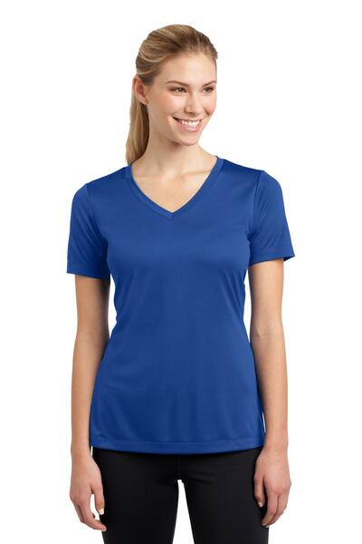 Sport-Tek LST353 Ladies PosiCharge ® Competitor™ V-Neck Tee