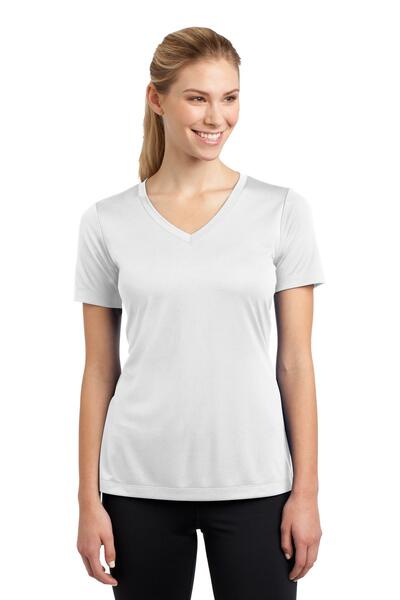 Sport-Tek LST353 Ladies PosiCharge ® Competitor™ V-Neck Tee