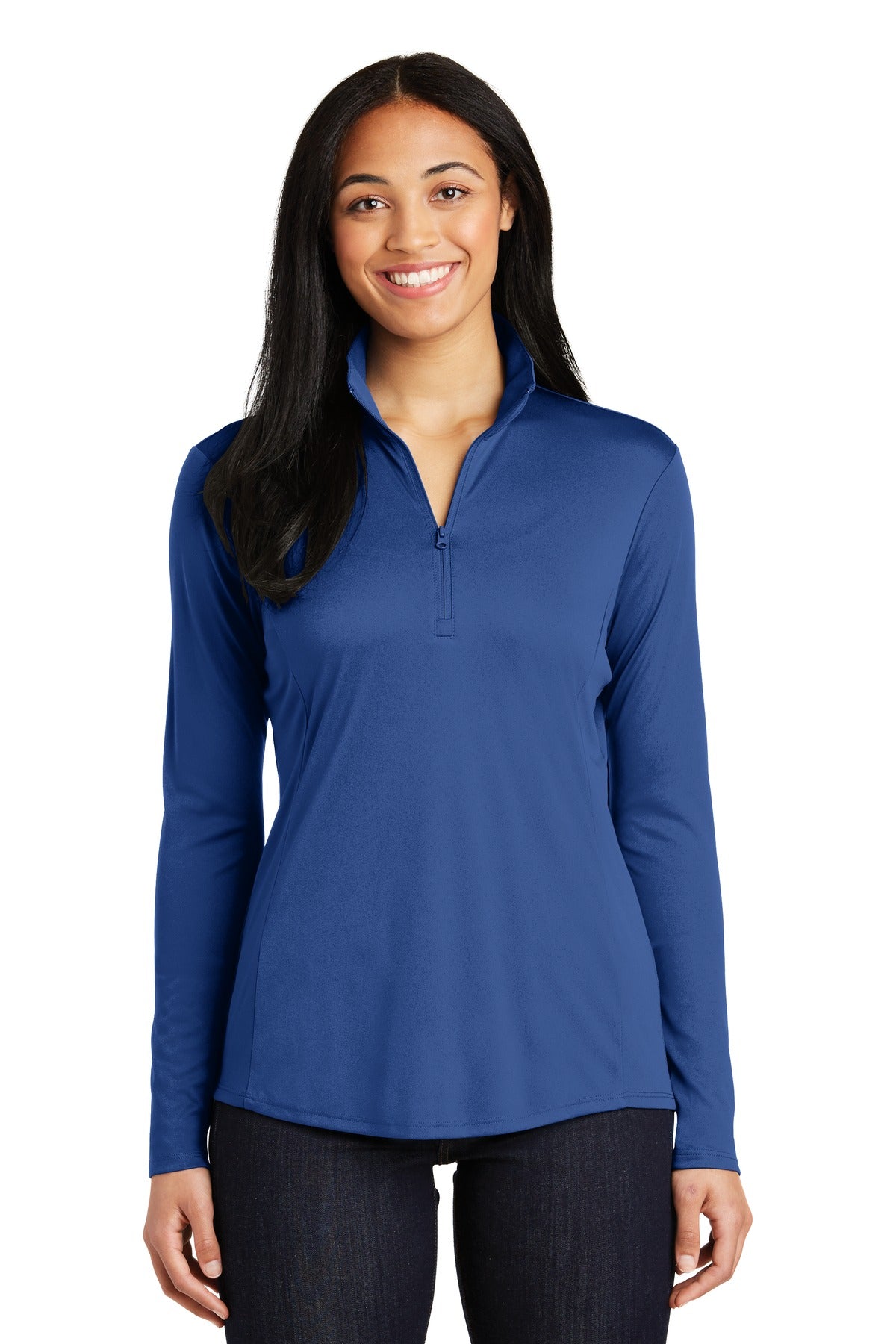 Sport-Tek LST357 Ladies PosiCharge ® Competitor ™ 1/4-Zip Pullover