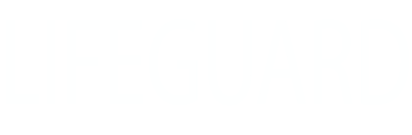 UV DTF 3D 13"x3" LIFEGUARD Stcker