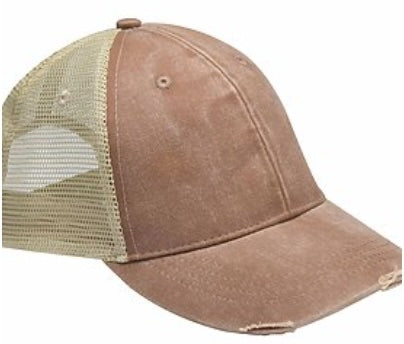 TCJC OLLIE Distressed Mesh Cap