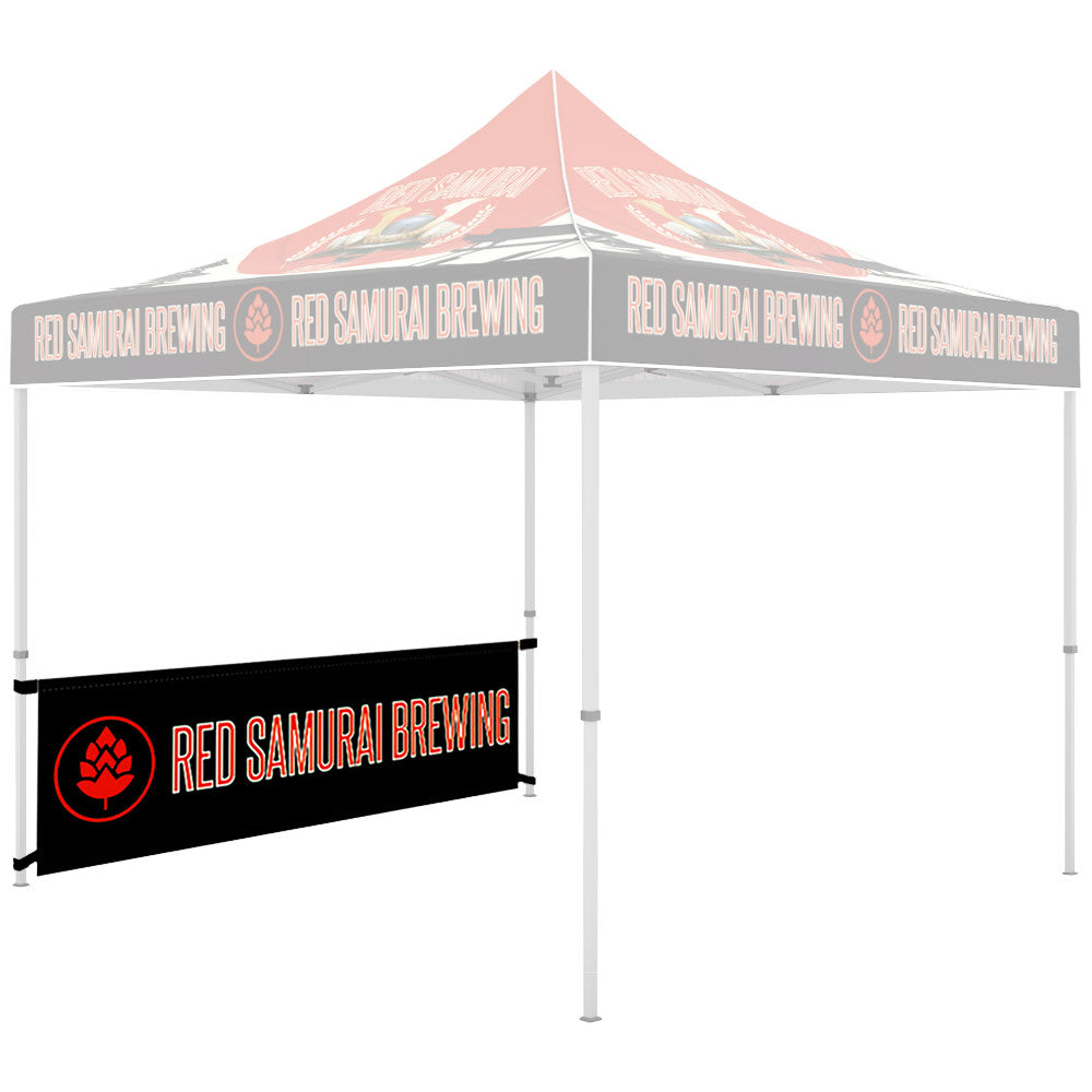 samurai tent ONE CHOICE® 10 ft. Steel Canopy Tent Half Wall – HG Printing & Graphics