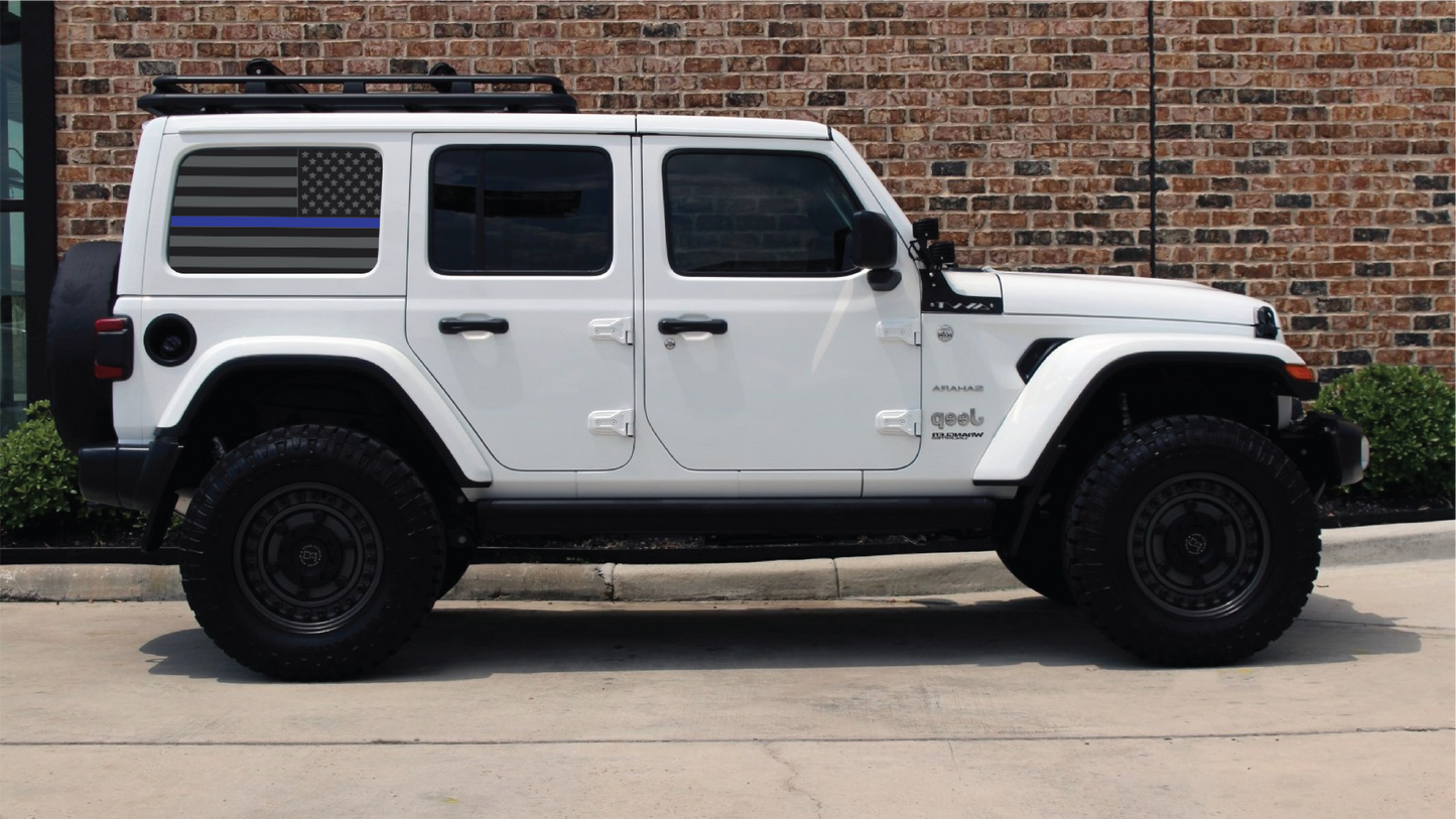 Jeep Side Rear Window x2