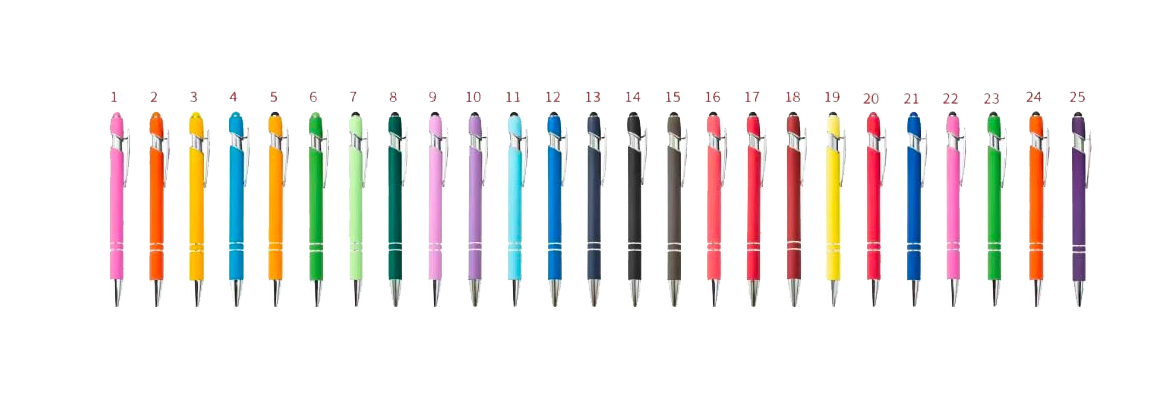 Pen - Soft Touch Pen with Stylus 50/100