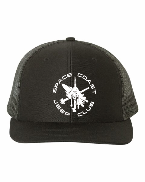 SCJC Richardson 112 Trucker Hat WHITE LOGO