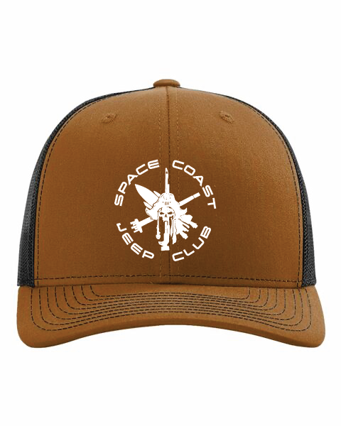 SCJC Richardson 112 Trucker Hat WHITE LOGO