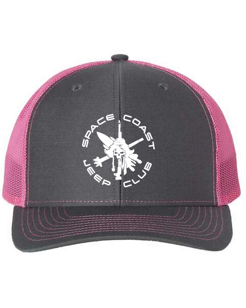 SCJC Richardson 112 Trucker Hat WHITE LOGO