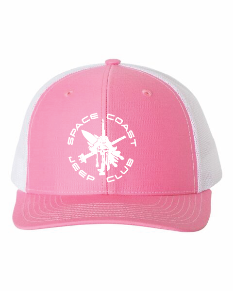 SCJC Richardson 112 Trucker Hat WHITE LOGO