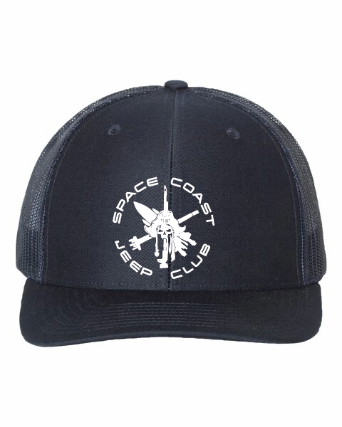 SCJC Richardson 112 Trucker Hat WHITE LOGO