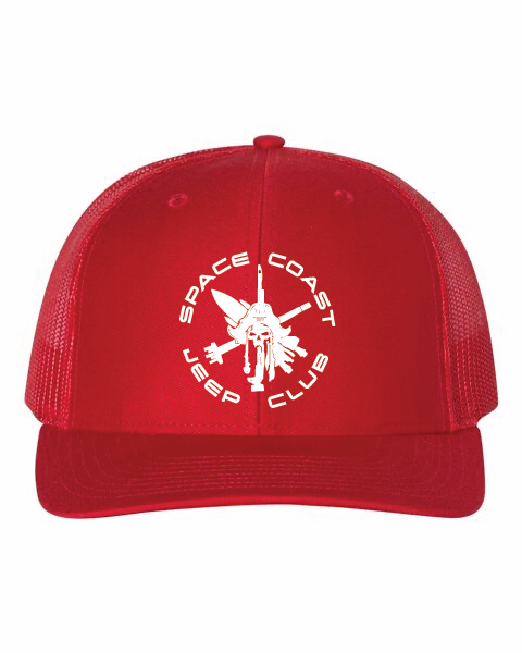 SCJC Richardson 112 Trucker Hat WHITE LOGO