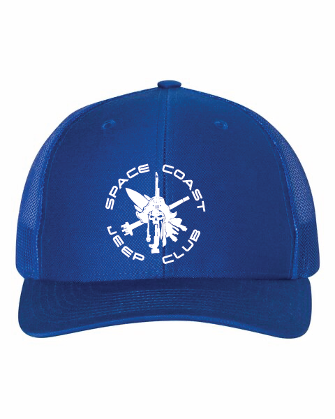 SCJC Richardson 112 Trucker Hat WHITE LOGO