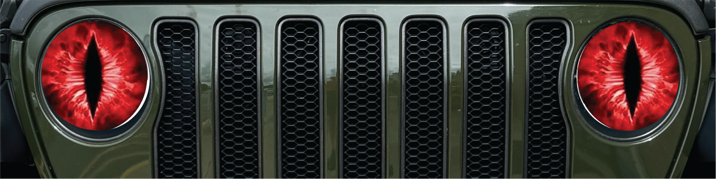 Jeep Headlight Eye Set of 2