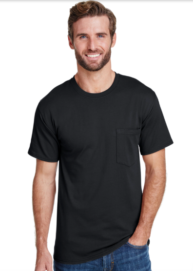 Hanes W110 Adult Workwear Pocket T-Shirt