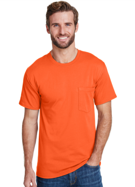 Hanes W110 Adult Workwear Pocket T-Shirt