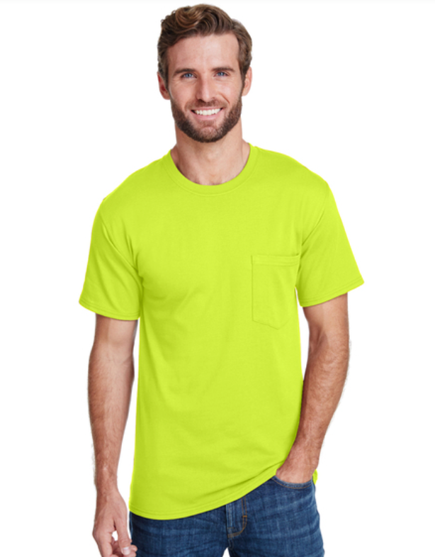 Hanes W110 Adult Workwear Pocket T-Shirt