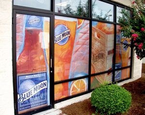 70/30 Perforated window film